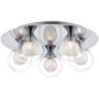 Dar Lighting ZEKE ZEK5450 Lustră de tavan 5x25W/G9