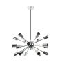 Zuma Line MANDI A8181-18-CH Lampă cu pendul 18x40W/E27 IP20