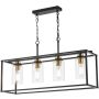 Dar Lighting Abel ABE8454 Lampă cu pendul 4x40w/e27