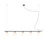 Aldex BERYL GLASS 5 1006F1 Lampă cu pendul 5x40W/E14 IP20