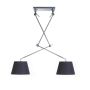 AZzardo ADAM AZ1842+AZ2586 Lampă de tavan 2x60W/E27 IP20