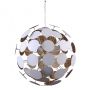 Italux MAILONE AD20180/6B WH+GD Lampă cu pendul 6x40W/E14