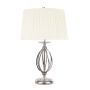 Elstead Lighting AEGEAN AG-TL-POL-NICKEL Lampă de masă 1x60W/E27
