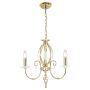 Elstead Lighting AEGEAN AG3-POL-BRASS Candelabru 3x60W/E14