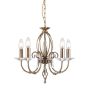 Elstead Lighting AEGEAN AG5-AGED-BRASS Candelabru 5x60W/E14