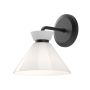 Elstead Lighting Halston ALM-HALSTON-1WB-BK Aplique de perete 1x40W/E14 IP20