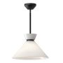 Elstead Lighting Halston ALM-HALSTON-P-M-BK Lampă cu pendul 1x60W/E27 IP20