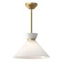 Elstead Lighting Halston ALM-HALSTON-P-M-GD Lampă cu pendul 1x60W/E27 IP20