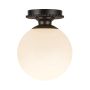 Alora Mood Otis ALM-OTIS-F-MB-OP Lampă de tavan 1x40W/E27 ip44