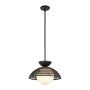 Elstead Lighting Perth ALM-PERTH-P-BK Lampă cu pendul 1x60W/E27 IP20