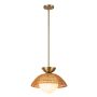 Elstead Lighting Perth ALM-PERTH-P-GD Lampă cu pendul 1x60W/E27 IP20