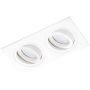 Lumifall ALCAZAR LMF.AZ542WW Lumină îngropată deasupra plafonului 2x50W/G5,3/MR16