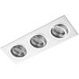 Lumifall ALCAZAR LMF.AZ543SC Lumină îngropată deasupra plafonului 3x50W/G5,3/MR16
