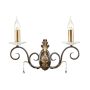 Elstead Lighting AMARILLI AML2-BRONZE Aplique de perete 2x60W/E14