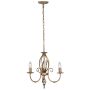 Elstead Lighting ARTISAN ART3-AGD-BRASS Candelabru 3x60W/E14