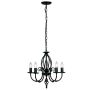Elstead Lighting ARTISAN ART5-BLACK Candelabru 5x60W/E14