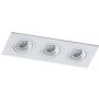 AZzardo CARO AZ2439 Lumină îngropată deasupra plafonului 3x50W/GU10 IP20