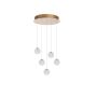 Azzardo EDEM AZ6018 Lampă cu pendul 5x21W/LED 3000 1680lm IP20