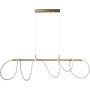 Azzardo ZIGZAG AZ6528 Lampă cu pendul 1x43w/led 2900k 4591lm ip20