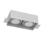 Antigo Cage 3271 Lumină îngropată deasupra plafonului 2x15W/Gu10 IP20