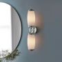 Elstead Lighting ELIOT BATH-ELIOT2-PC Aplique de perete 2x40W/G9 IP44