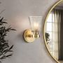 Elstead Lighting Gunnislake BATH-GUNNIS1-BB Aplique de perete 1x3.5W/G9 IP44