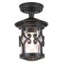 Elstead Lighting HEREFORD BL13A-BLACK Lustră de tavan 1x60W/E27 IP23