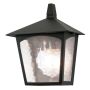 Elstead Lighting YORK BL15-BLACK Aplique de perete 1x60W/E27 IP23