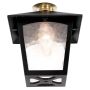 Elstead Lighting YORK BL6C-BLACK Lustră de tavan 1x60W/B22 IP20