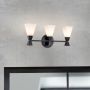 Elstead Lighting Bowtie BOWTIE-3-MB Aplique de perete 3x3 W/G9 3000 K 900 lm ip44