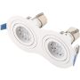 Maxlight SIGNAL H0083 Lumină îngropată deasupra plafonului 2x50w/gu10 ip20
