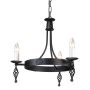 Elstead Lighting BELFRY BY3-BLACK Candelabru 3x60W/E14