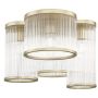 Zuma Line SERGIO C0528-04K-V6AC Lampă de tavan 4x40W/E27 ip20