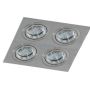 AZzardo CARO AZ2444 Lumină îngropată deasupra plafonului 4x50W/GU10 IP20
