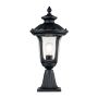 Elstead Lighting Chicago CC3-S-BK Lampă de podea 1x60W/E27 IP44
