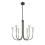 Zuma Line BOSTON P0603-06F-SDB1 Lampă cu pendul 6x30W/Led 3000K 3300lm IP20
