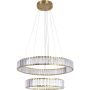 Polux CRISTALIA 338266 lampa wisząca 43W/LED 6400lm 4000K IP20