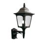 Elstead Lighting CHAPEL CP1-BLACK Aplique de perete 1x60W/E27 IP44