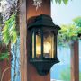 Elstead Lighting CHAPEL CP7-BLACK Aplique de perete 1x60W/E27 IP44