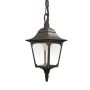 Elstead Lighting Chapel CP9-BLACK Lampă cu pendul 1x60W/E27 IP44