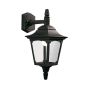 Elstead Lighting CHAPEL CPM2-BLACK Aplique de perete 1x60W/E27 IP44