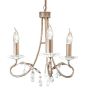Elstead Lighting CHRISTINA CRT3-SILVER-GOLD Candelabru 3x60W/E14
