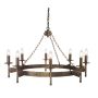 Elstead Lighting CROMWELL CW8-OLD-BRZ Candelabru 8x60W/E14