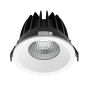 Italux Rezzo DG-125C/WK-WW/70 Lumină îngropată deasupra plafonului 1x18W/LED 3000K 2100lm IP54