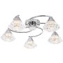 Dar Lighting Dilys DIL5450 Lampă de tavan 5x5w/g9 ip20