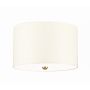 Designer’s Lightbox Fletcher DL-FLETCHER14-3LT-IV-AB Lustră de tavan 3x60W/E27