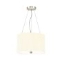 Designer’s Lightbox Pearce DL-PEARCE14-3LT-IV-PC Lampă cu pendul 3x60W/E27