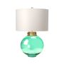 Elstead Lighting KARA DL-KARA-TL-GREEN Lampă de masă 1x60W/E27