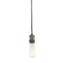 Italux CLASSO DS-M-034 MATT BLACK Lampă cu pendul 1x60W/E27 IP20