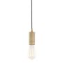 Italux MODERNA DS-M-038 ANTIQUE BRASS Lampă cu pendul 1x60W/E27 IP20